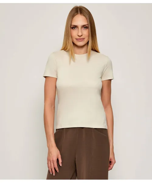 

Футболка Supima Slim fit Calvin Klein, бежевый