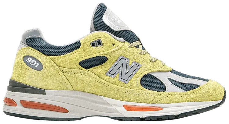 

Кроссовки New Balance 991v2 Made in England 'Grape Sorbet', зеленый