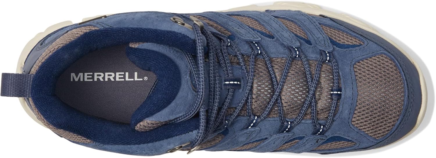 Мужские походные ботинки Merrell Moab 3 Mid водонепроницаемые, Greystone — фото 2