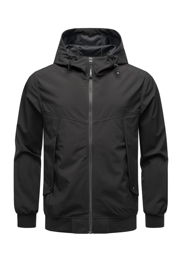 

Куртка с капюшоном Tyler Bonded Ragwear, черный