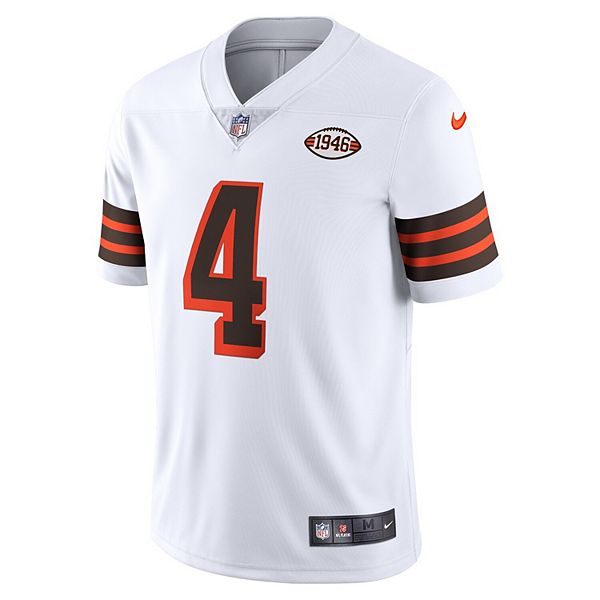 Мужская футболка Deshaun Watson Cleveland Browns 2021 Alternate Vapor Limited Nike — фото 3
