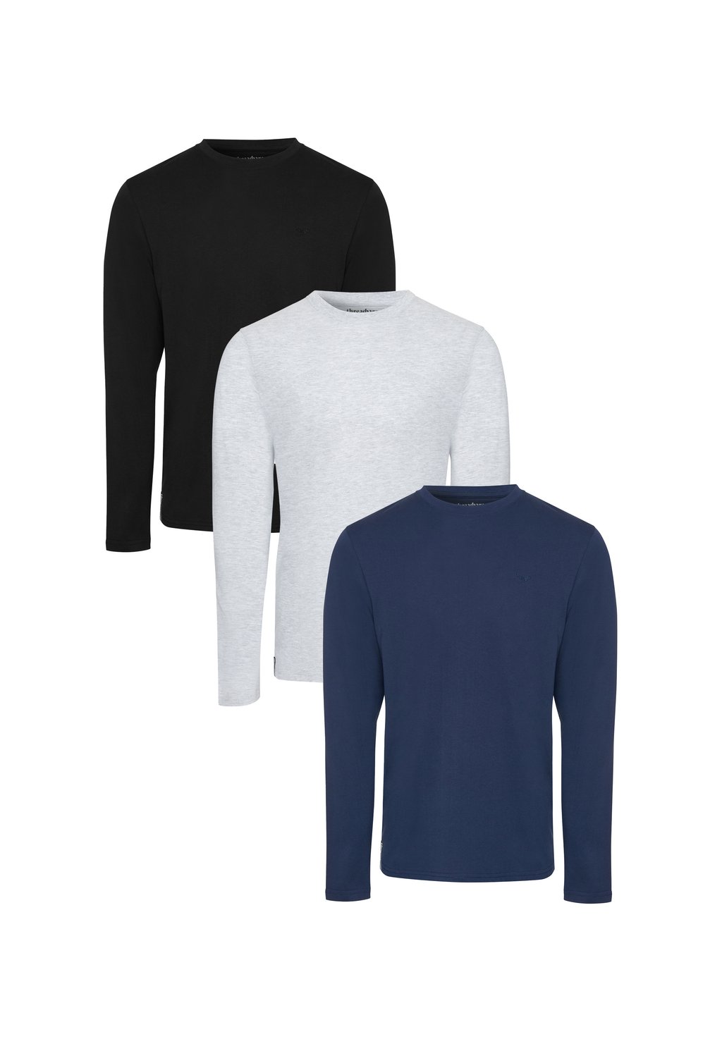 

Футболка с длинным рукавом 3 PACK GRAMMY Threadbare, мультиколор