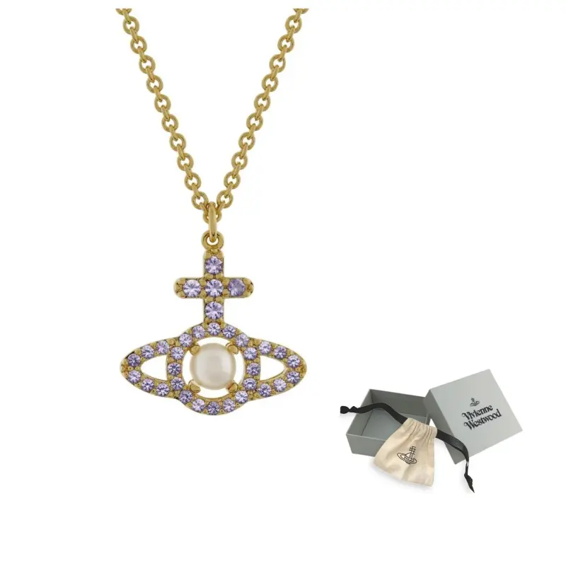 

Vivienne Westwood Золотое ожерелье из сплава Alloy Necklaces