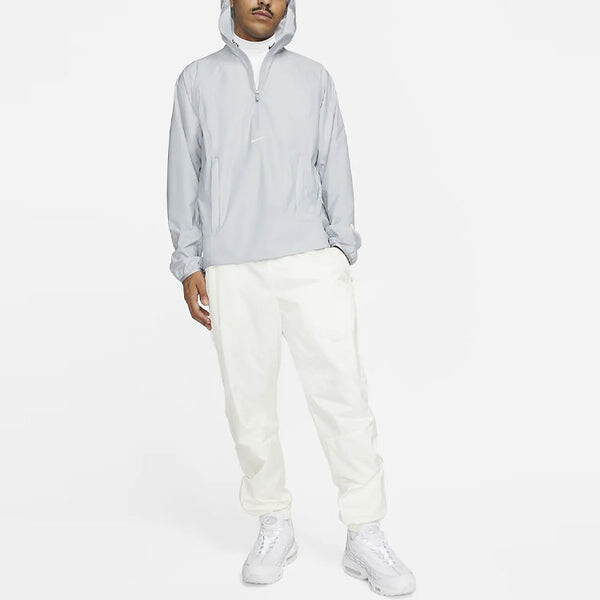 Толстовка x nocta drake golf hoodie 'wolf grey' Nike, серый — фото 3