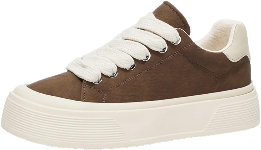 

Мужские кроссовки на платформе для увеличения роста, модные повседневные туфли - городской стиль, массивная подошва, черные шнурованные кеды для прогулок Zixcplaz