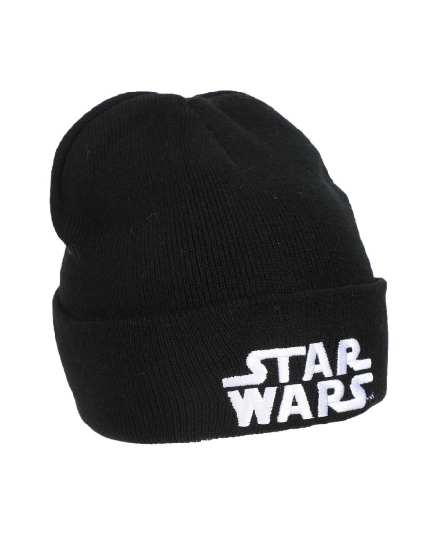 

Мужская вязаная шапка-бини с вышивкой по мотивам Звездных войн из акриловой пряжи с крапчатым рисунком Star Wars, Star wars starwars embroidery