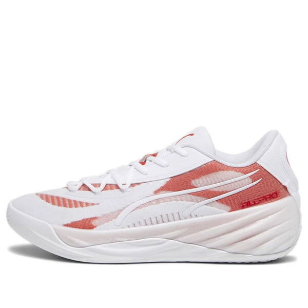 

Кроссовки all-pro nitro team 'white red' Puma, белый