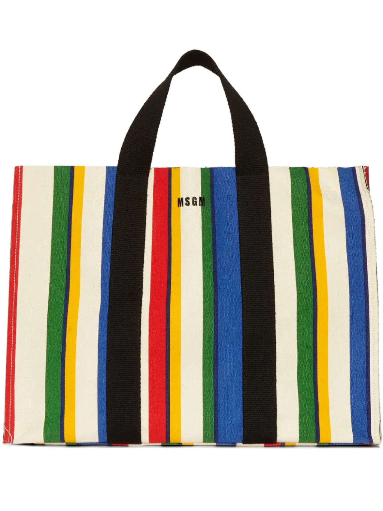 

Полосатая сумка MSGM, белый
