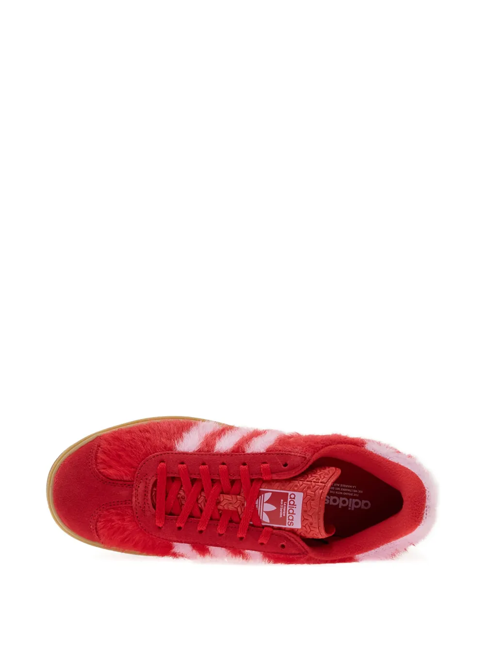 Кроссовки Gazelle Bold W на платформе Adidas, красный — фото 4