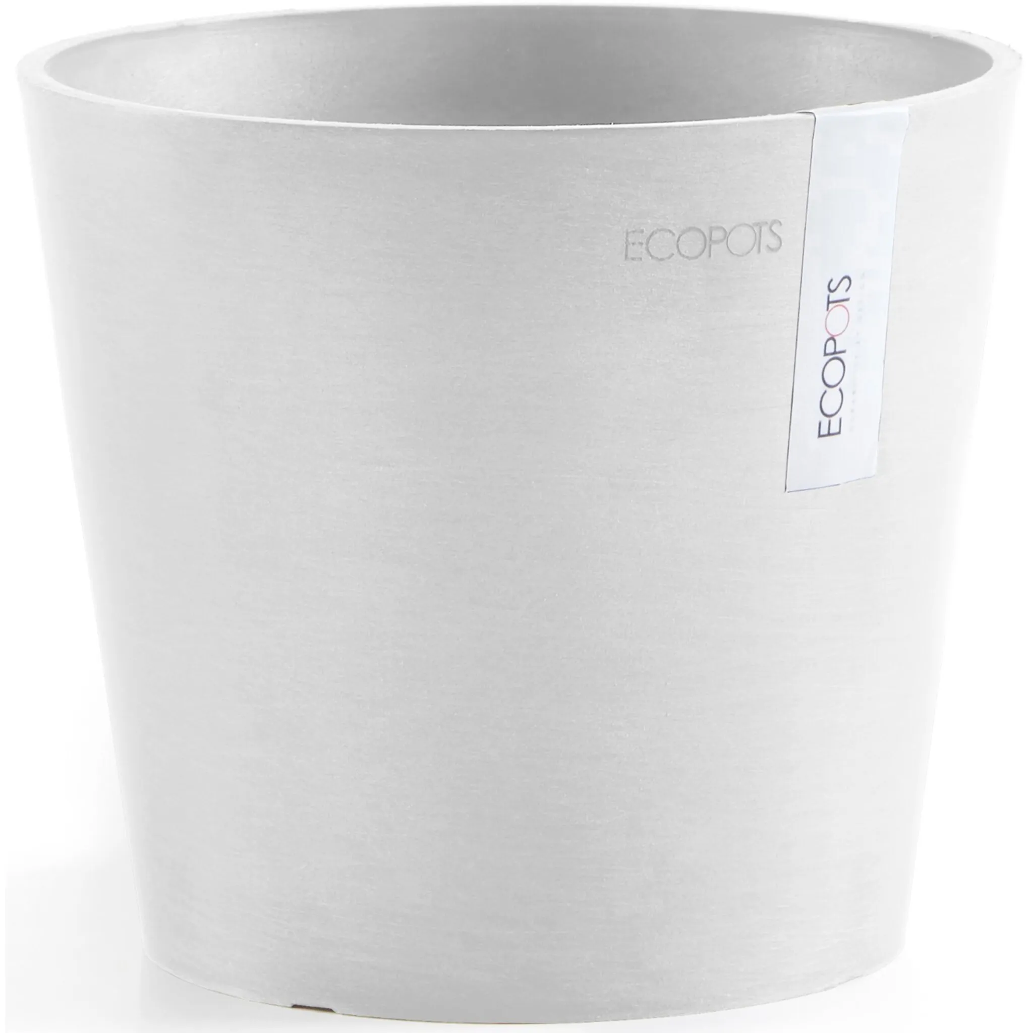 

Цветочный горшок ECOPOTS «Amsterdam Mini 17 White», для использования в помещении, белый
