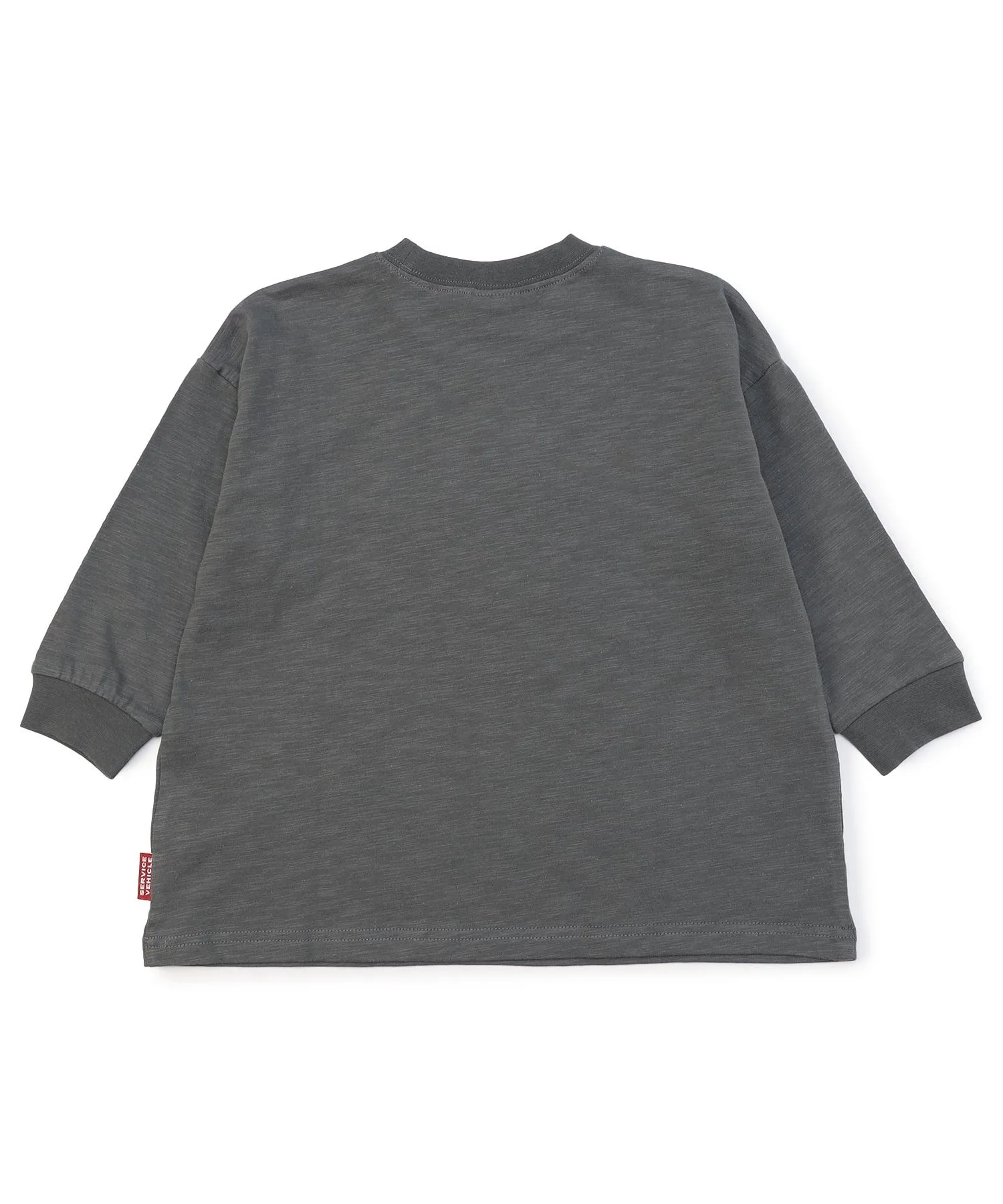 Детская футболка с принтом работающих машин BREEZE Hataraku Kuruma 3-gara T-shirt бежевая — фото 2