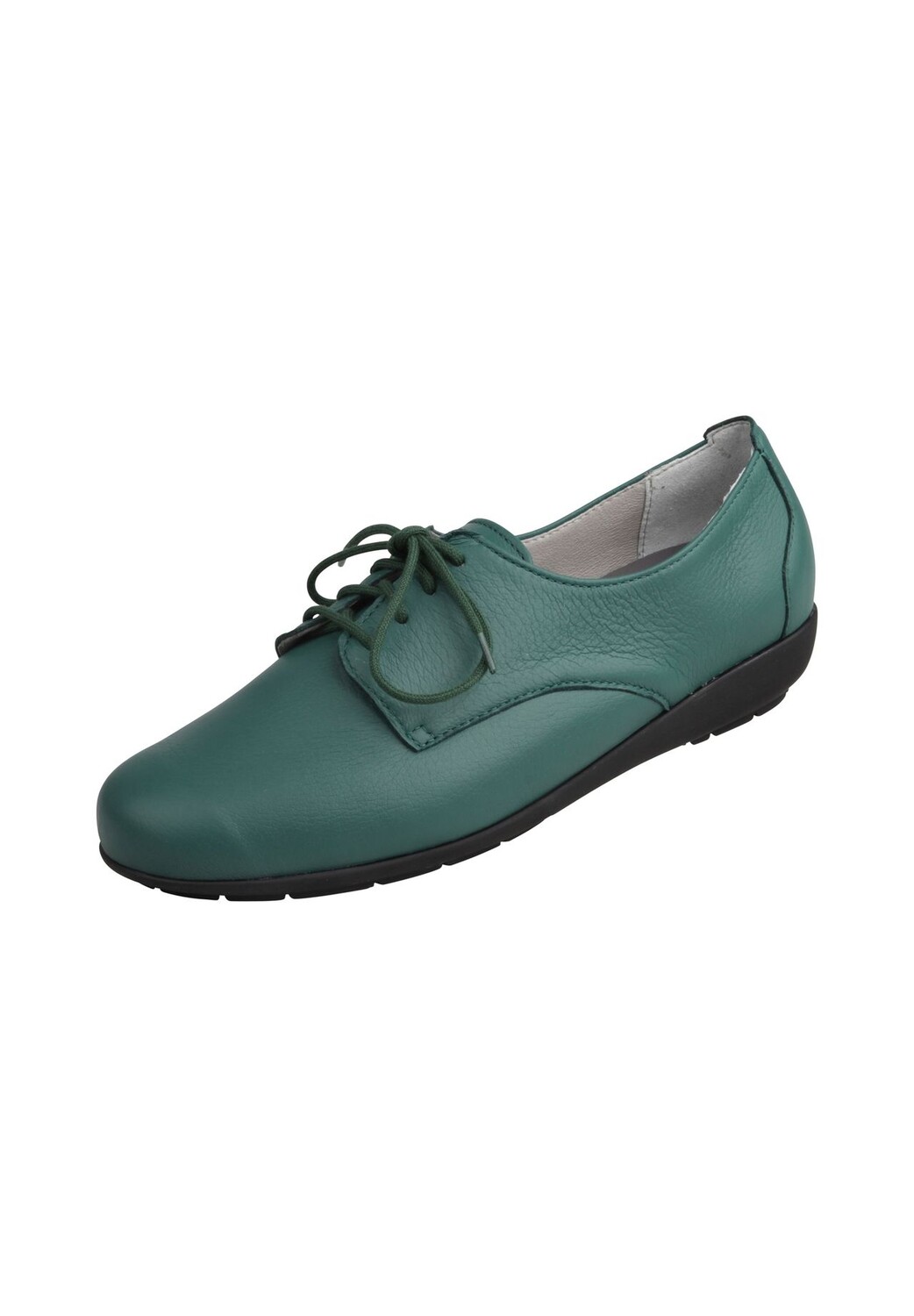 Туфли Larissa на шнуровке из высококачественной кожи оленя Natural Feet, зеленый