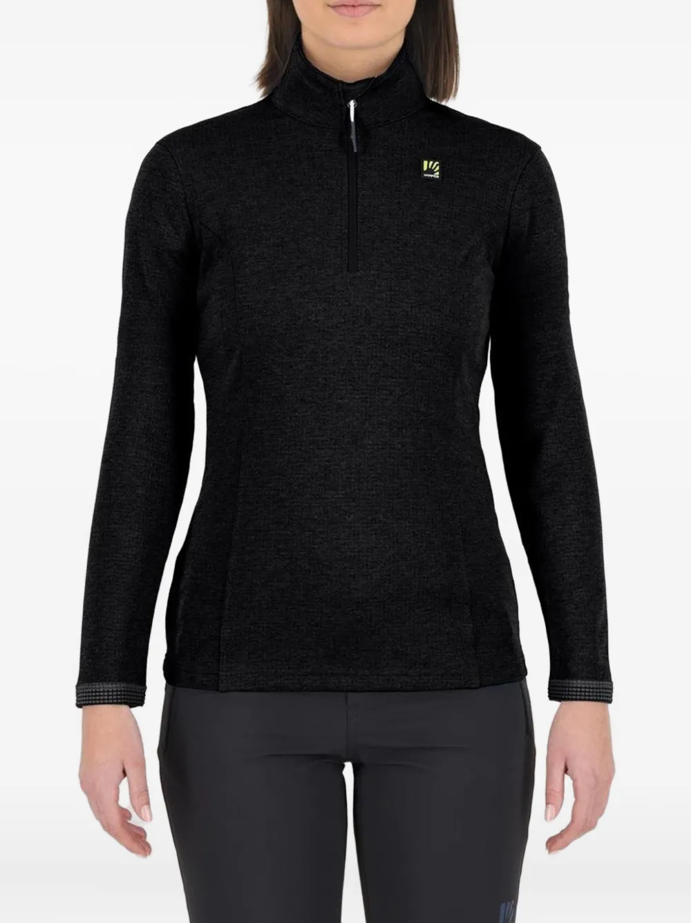 

Полусвитшот на молнии Pizzocco W Karpos, черный