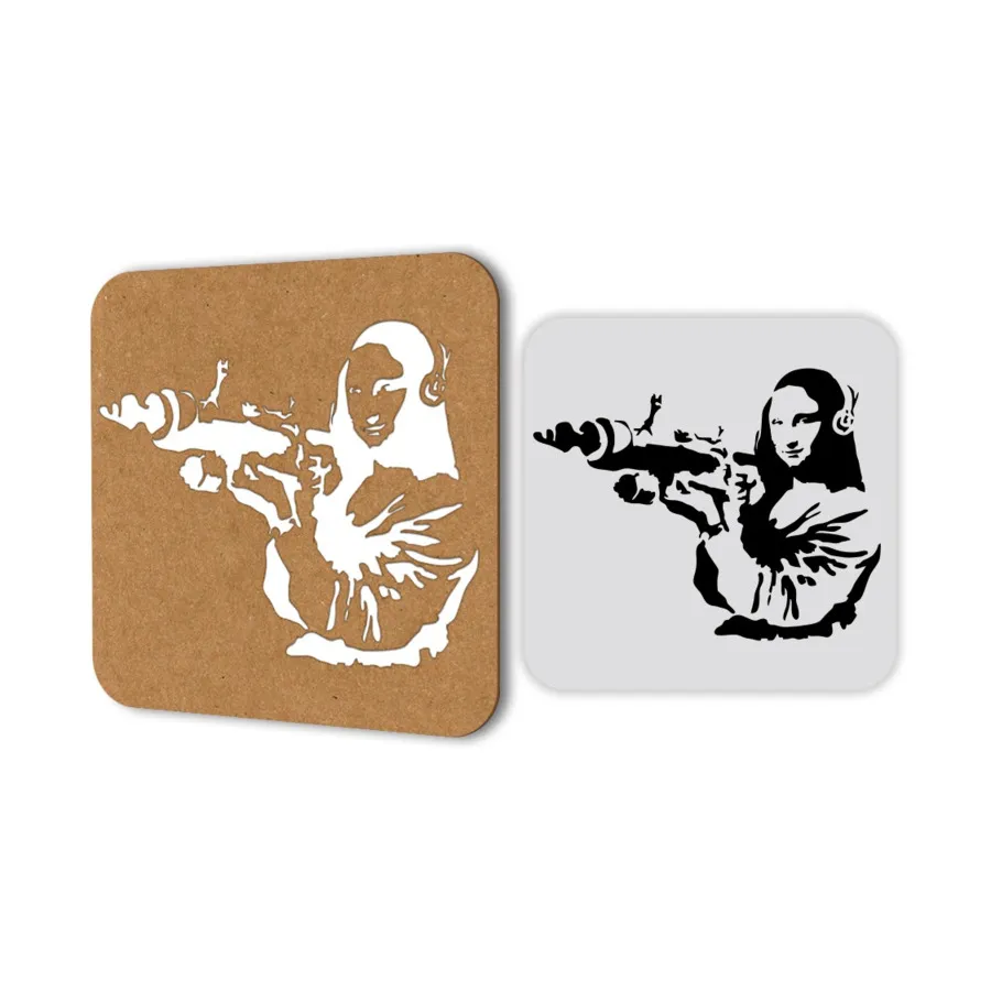 

Трафарет для граффити 05, Syndrome Stencils - Effect