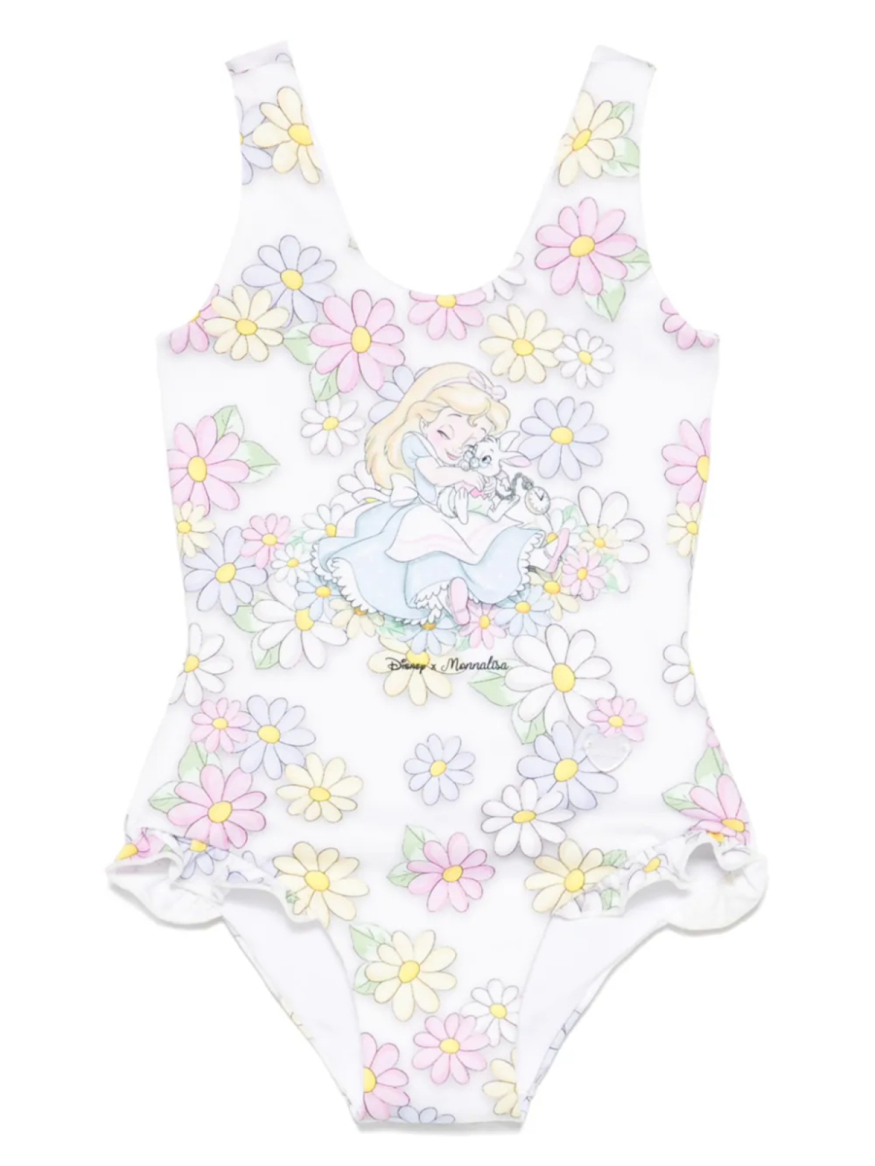 

Monnalisa купальник Alice in Wonderland из коллаборации с Disney, белый