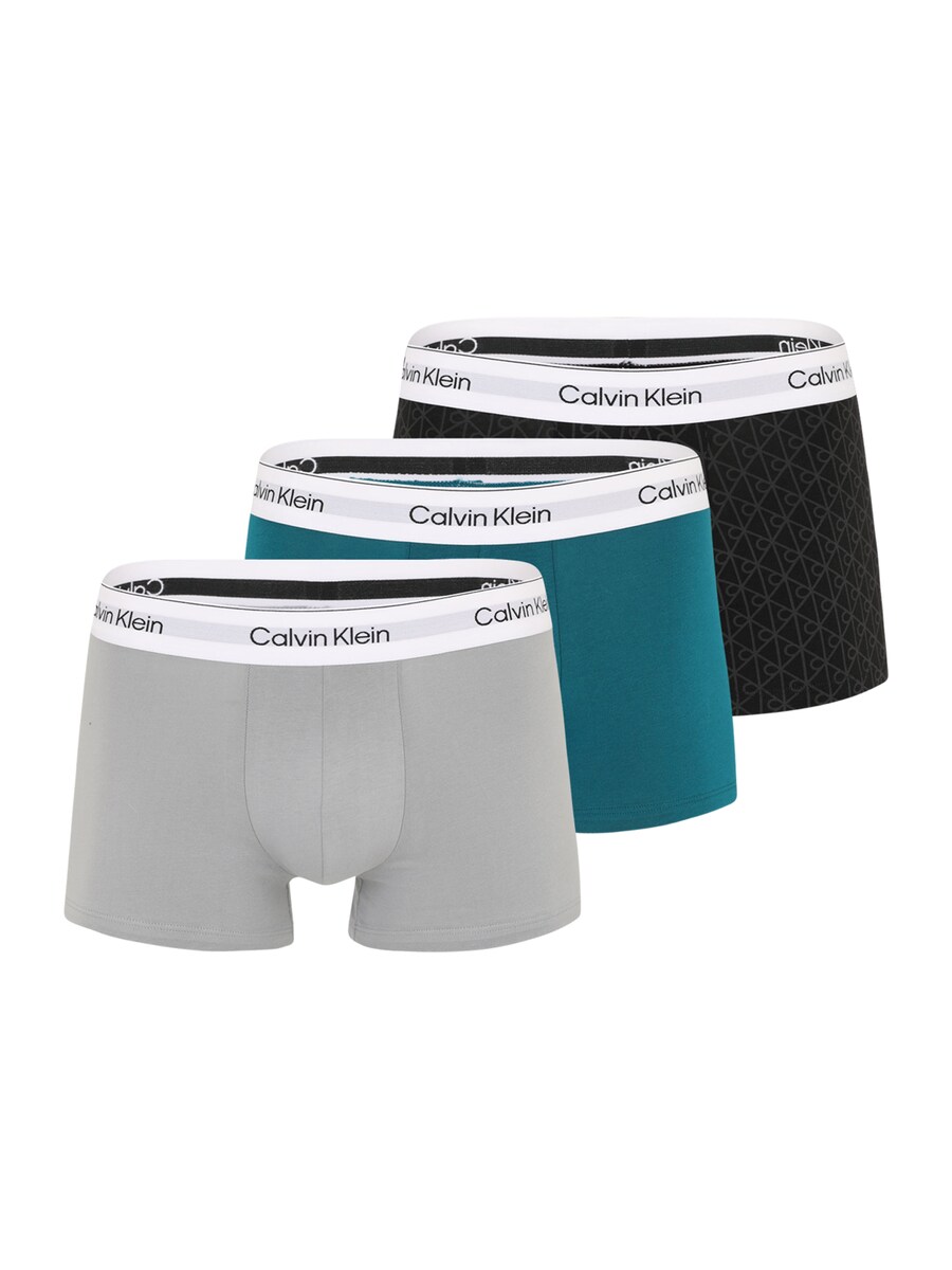 

Боксеры Calvin Klein, Cyan blue/Grey/Black