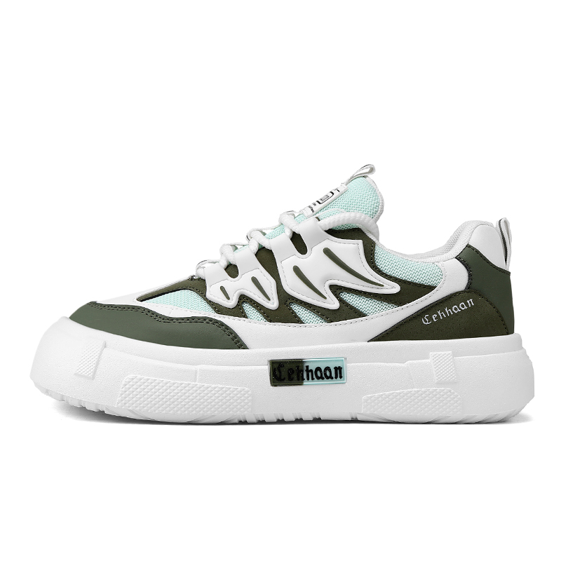 

Boogie Bear Мужские повседневные кроссовки низкие бело-зеленые черно-белые бело-зеленые, цвет White Green