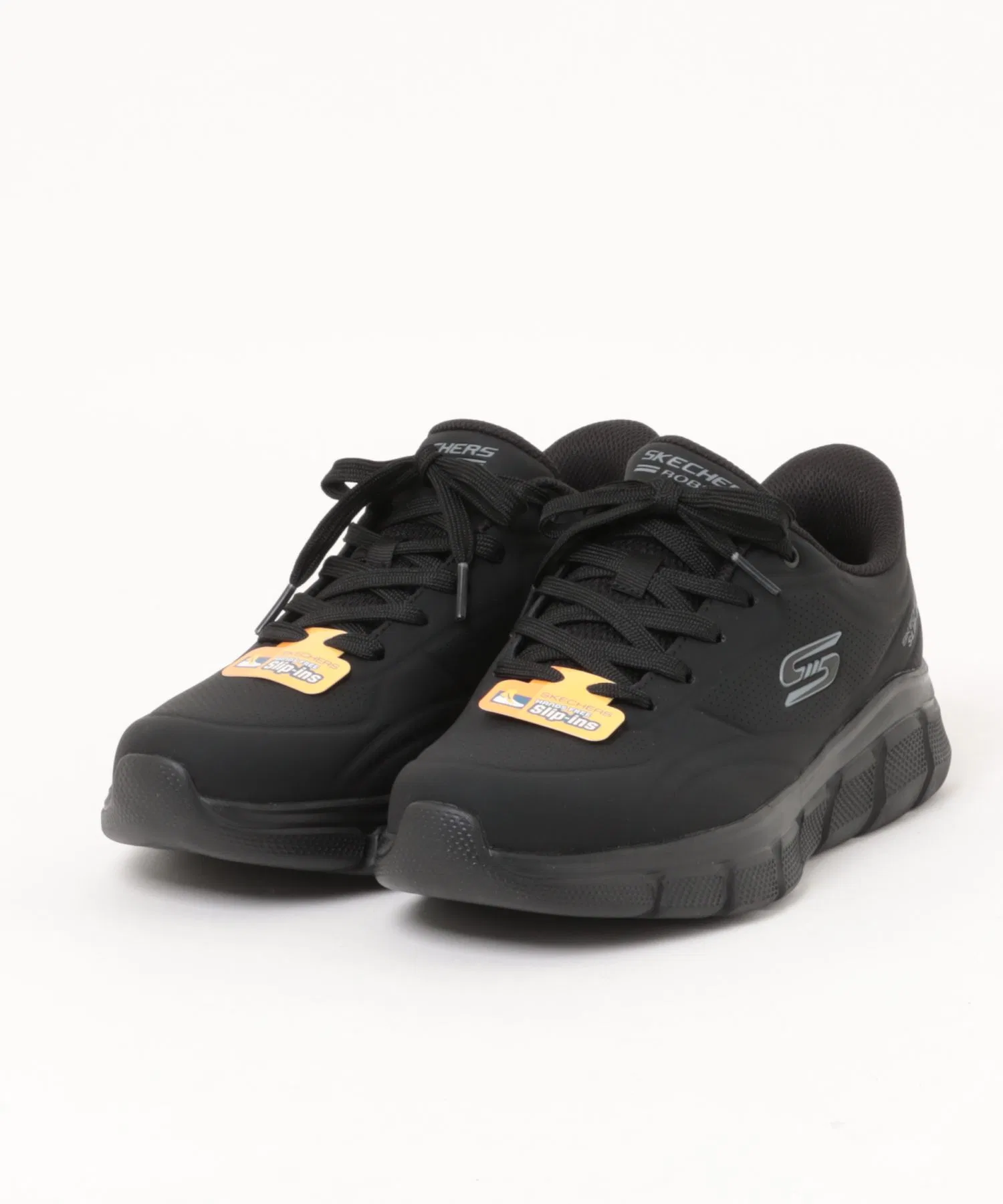 Мужские кроссовки SKECHERS BOBS B FLEX - SMOOTH чёрные