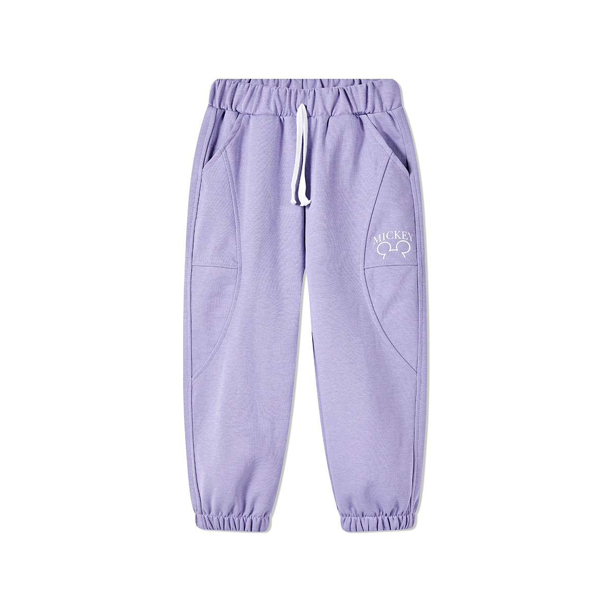 

Вязаные спортивные штаны для детей Disney, фиолетовый