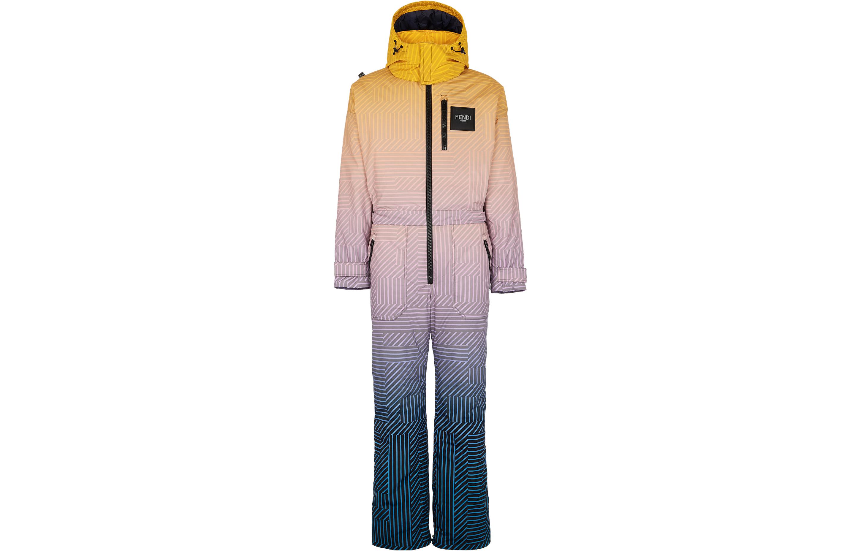 

Мужской горнолыжный костюм, разноцветный Fendi, мультиколор