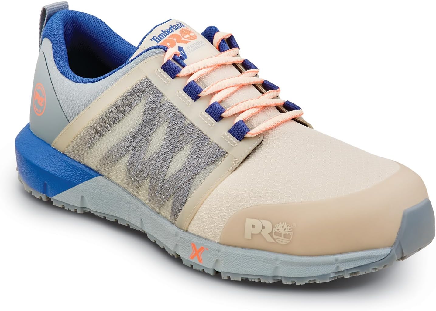 

Timberland PRO Radius, мужские, композитный носок, EH, MaxTrax противоскользящая, спортивная, рабочая обувь, Créme Brulee