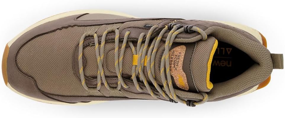 Мужские трейловые кроссовки New Balance Fresh Foam X Hierro V1 с высоким срезом, золотой — фото 3