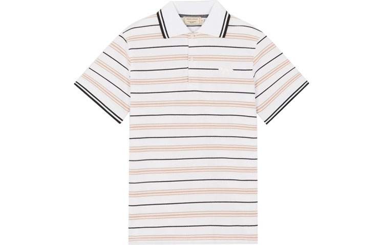 

Maison Kitsune Белая поло для мужчин