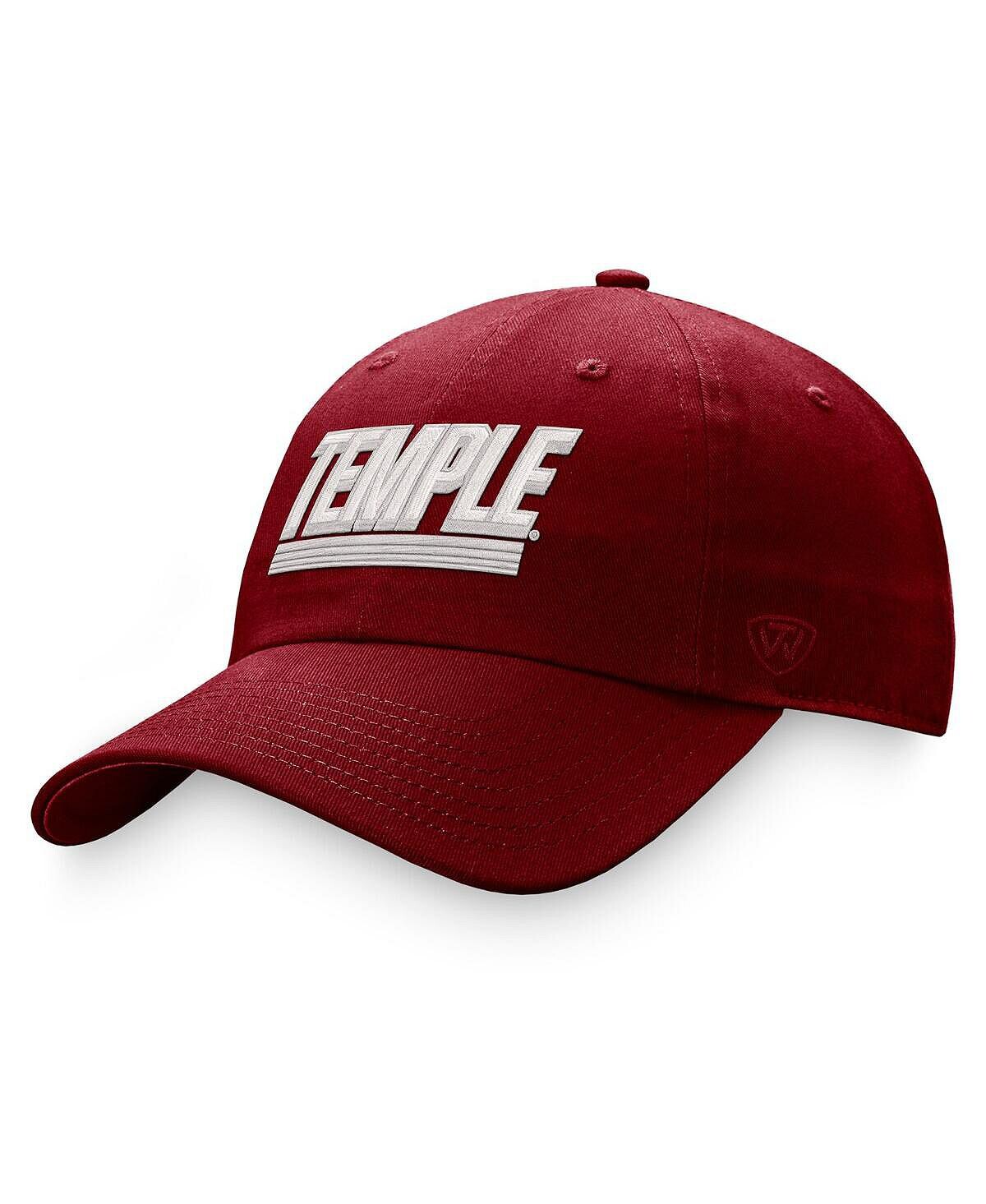 

Мужская регулируемая шляпа Red Temple Owls Slice Top of the World