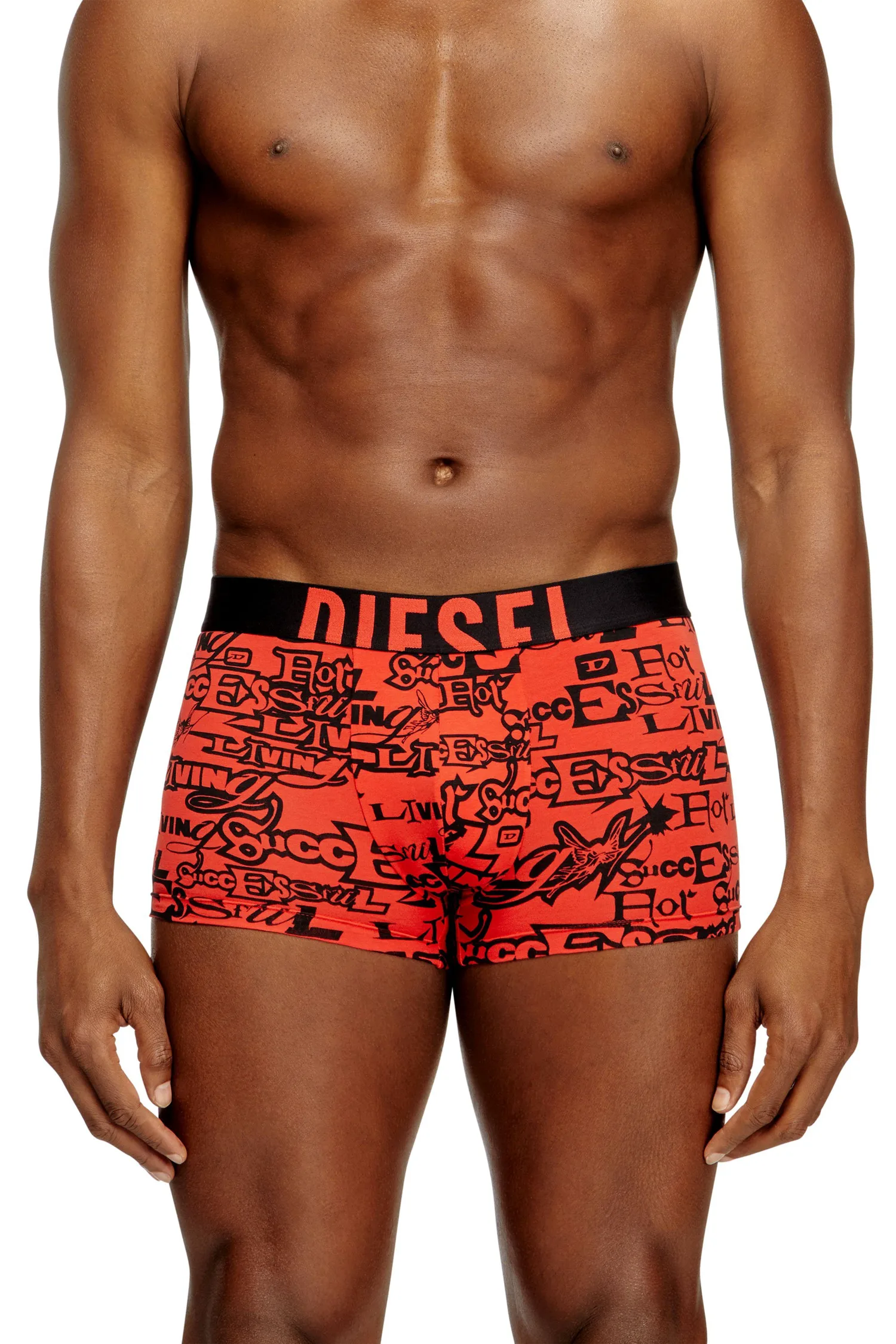 Мужские боксерские шорты DAMIEN-D-POP-40 Diesel, Red and other shades — фото 4