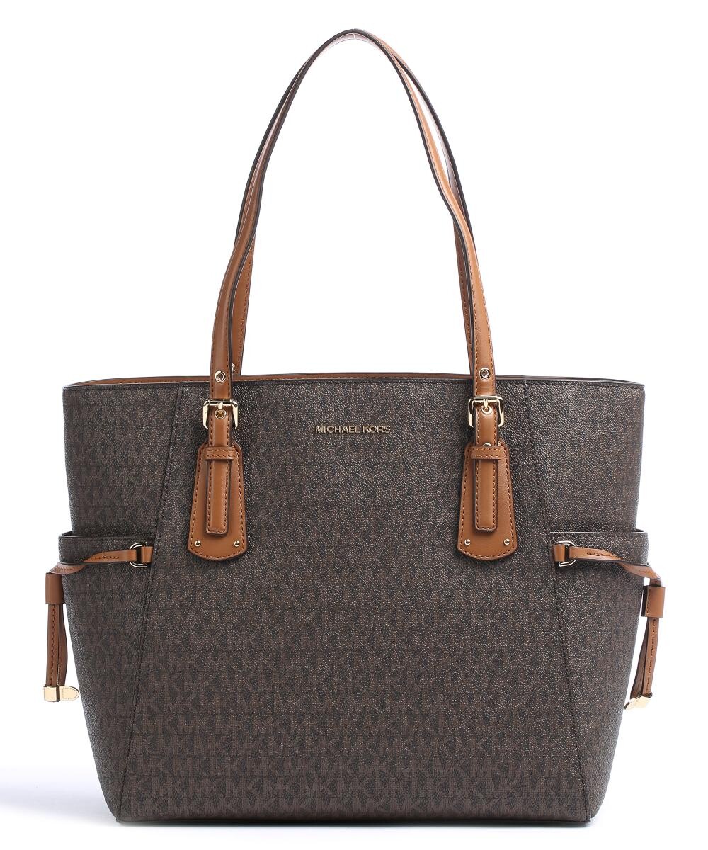 

Холст-Шопер Voyager Michael Kors, коричневый