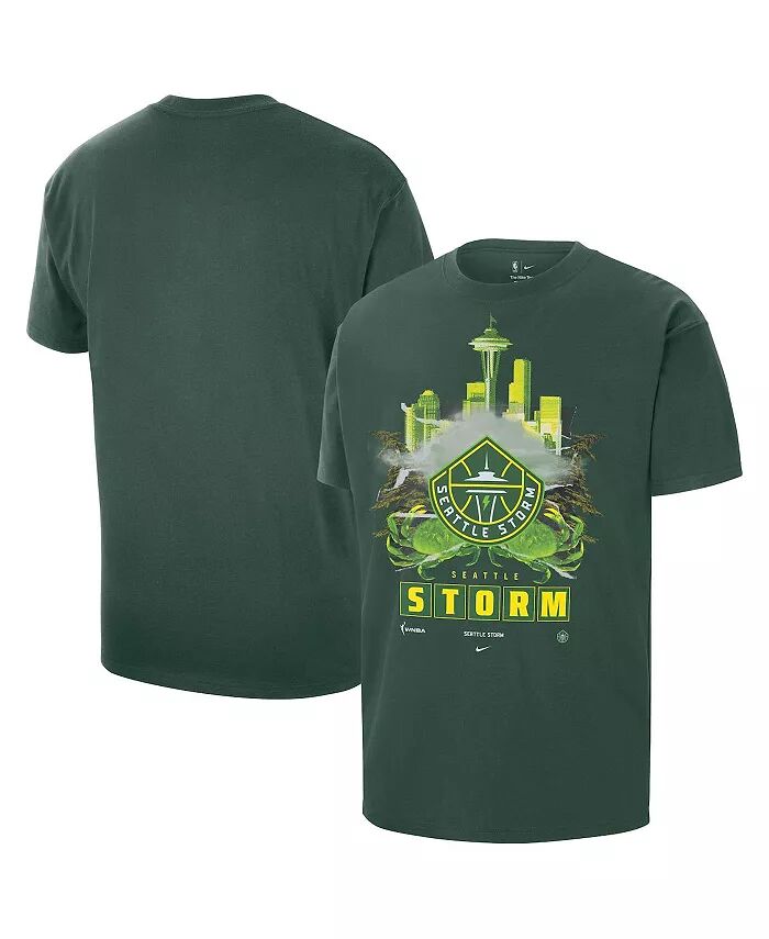 

Мужская зеленая футболка Seattle Storm Original Content City Edition Max90 Oversize Nike