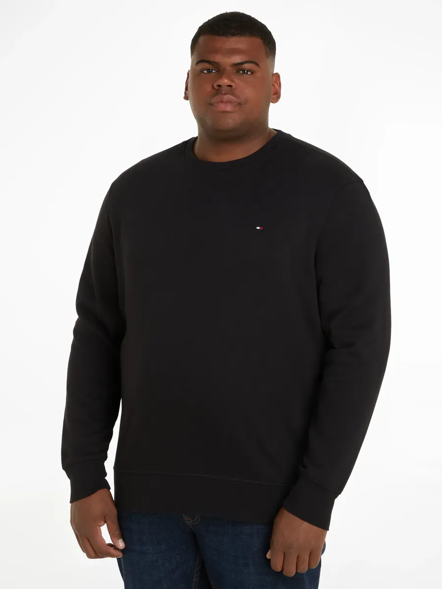 

Толстовка Tommy Hilfiger Big & Tall "BT-FLAG LOGO SWEATSHIRT-B", черный