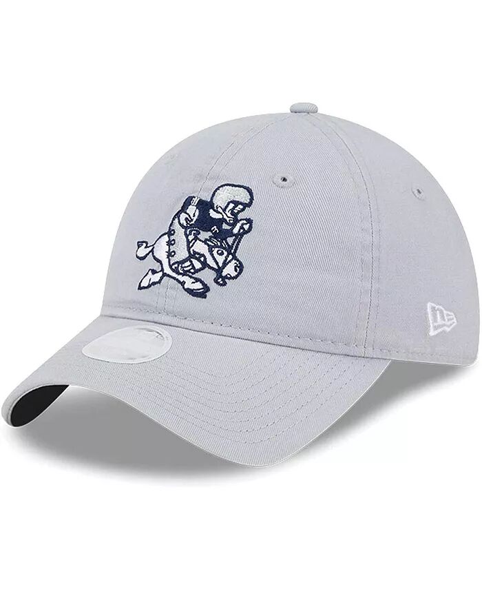 

Женская серая кепка Dallas Cowboys Throwback Main Core Classic 2.0 9TWENTY Adjustable New Era