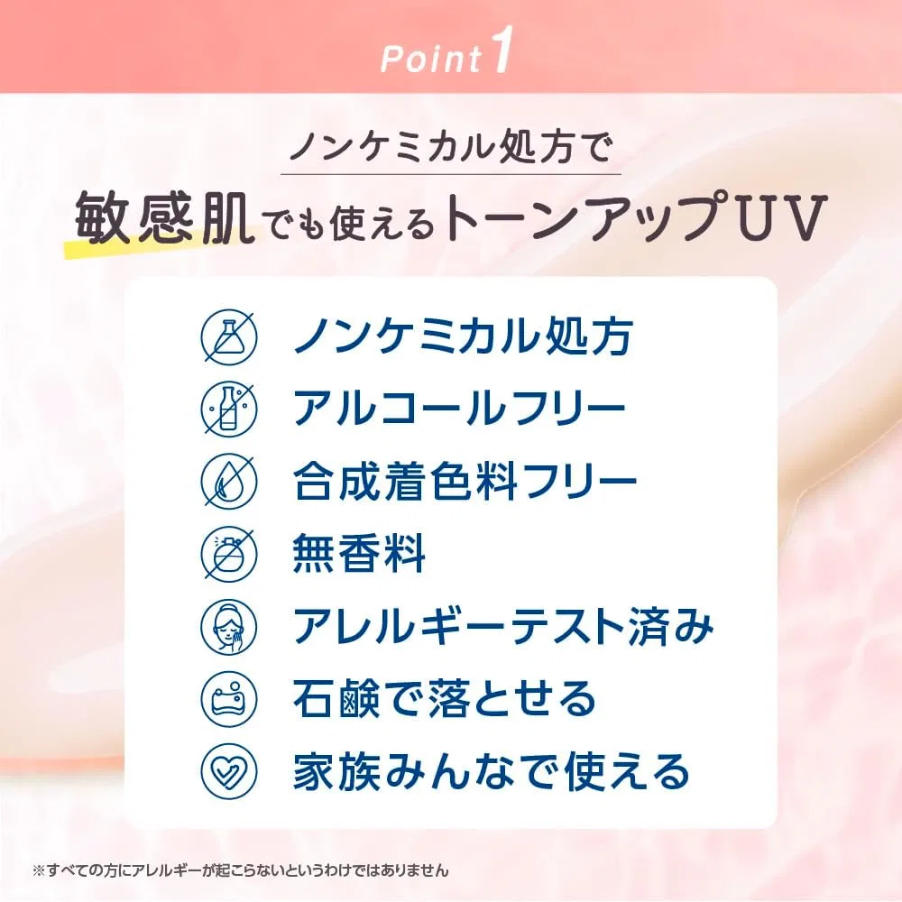 Солнцезащитный крем Skin Aqua Natural Veil UV Essence Rose SPF50+ PA++++ 50 г — фото 4