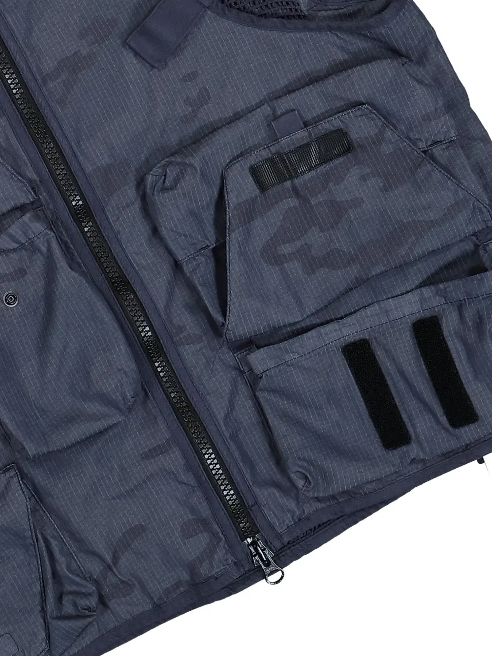 Жилет из Ripstop-TC Stone Island, синий — фото 4