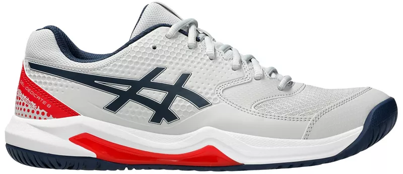 

Мужские кроссовки ASICS Gel-Dedicate 8 Pickleball, цвет Concrete