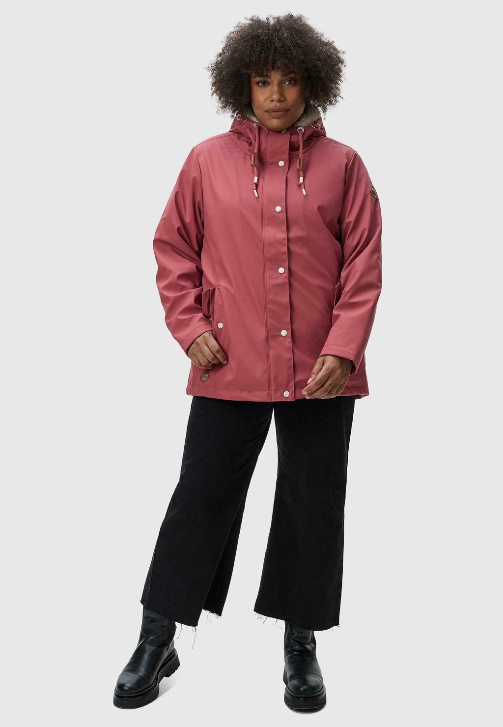 

Парка MARGE Ragwear, розовый