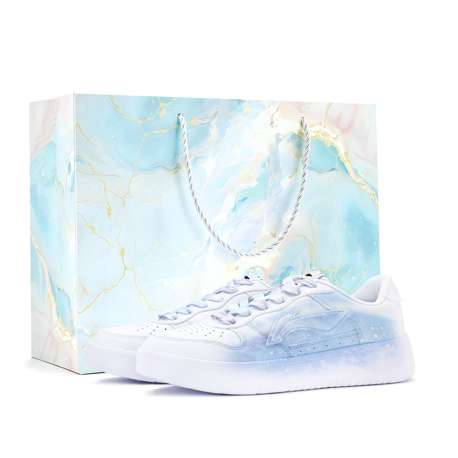 

Кроссовки для скейтбординга LiNing Pontoon Boats с амортизацией, низкие, унисекс, sky синий