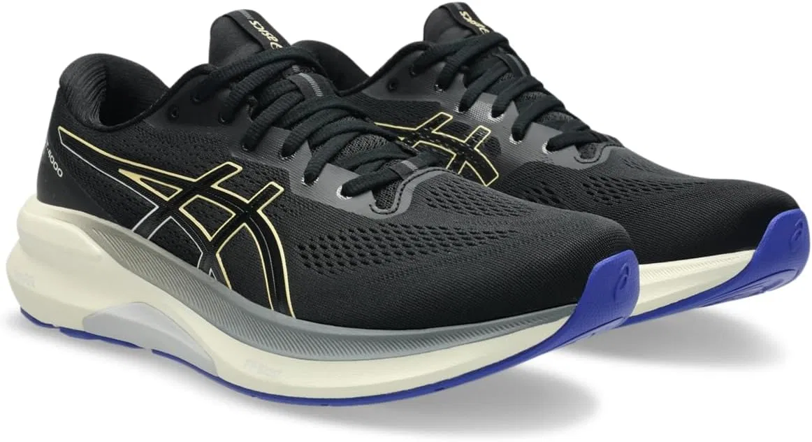 Мужские беговые кроссовки ASICS GT-4000 4, Black, Light Orange — фото 2