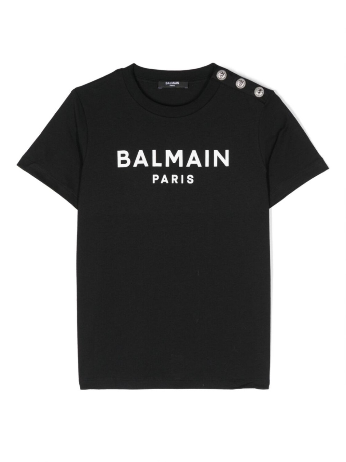 

Balmain Kids футболка с логотипом, черный