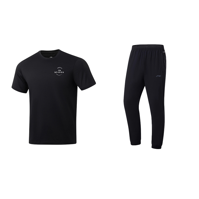 

LINING Повседневная спортивная одежда унисекс черная