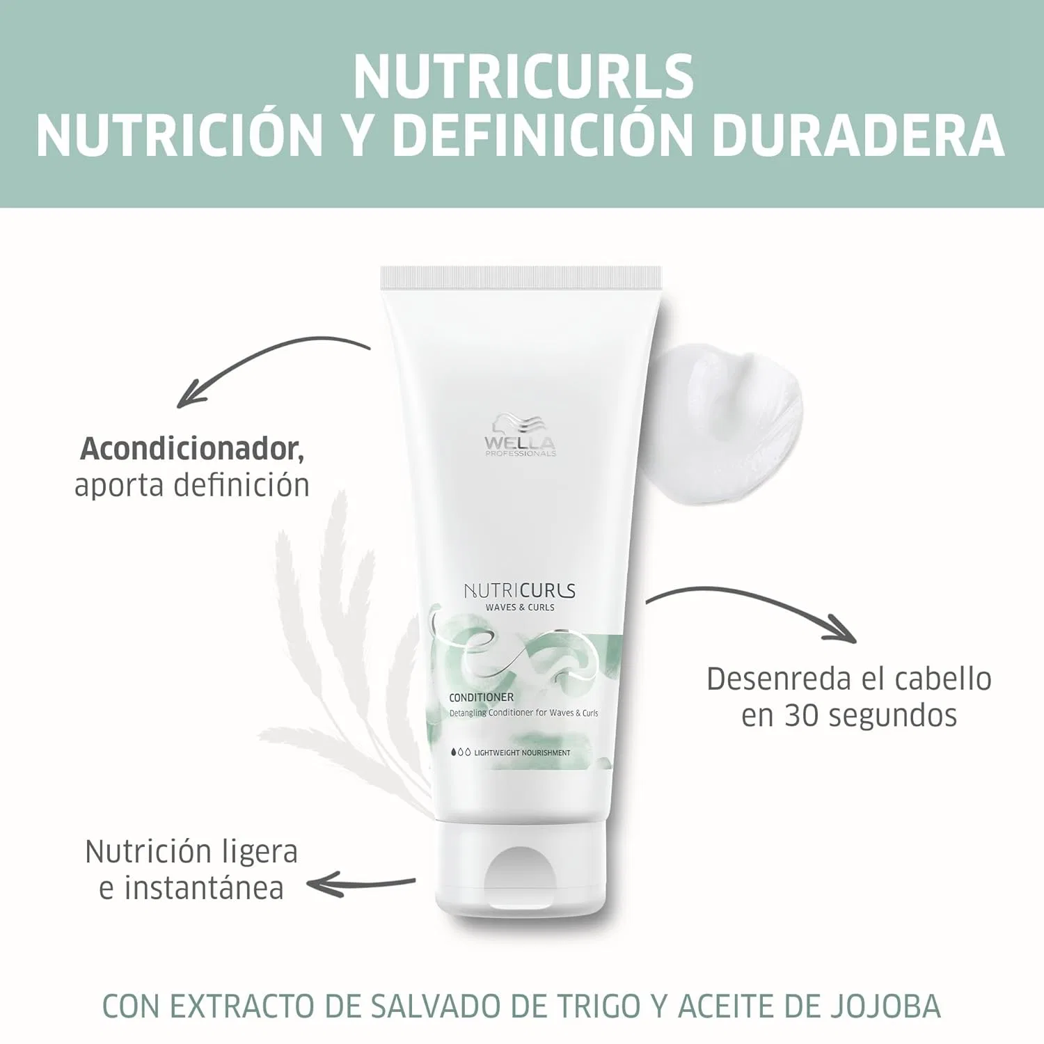 Кондиционер для волнистых волос «NUTRICURLS Detangling» от Wella Professionals Wella Professionals — фото 2