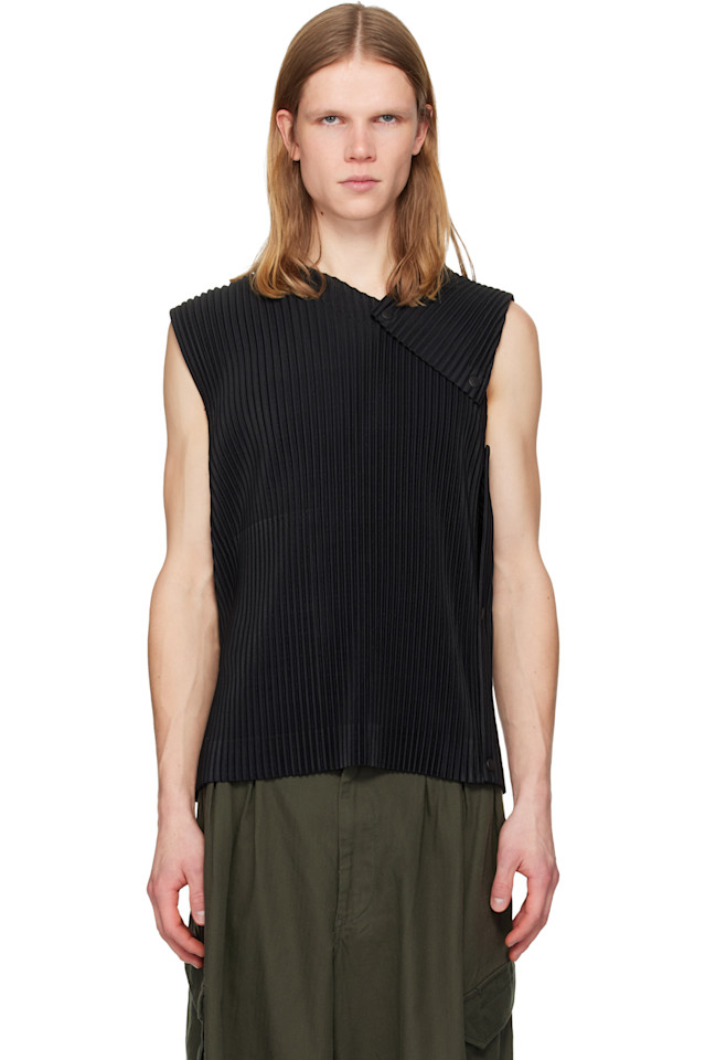 

Майка «Каменное облако» Homme Plissé Issey Miyake, черный