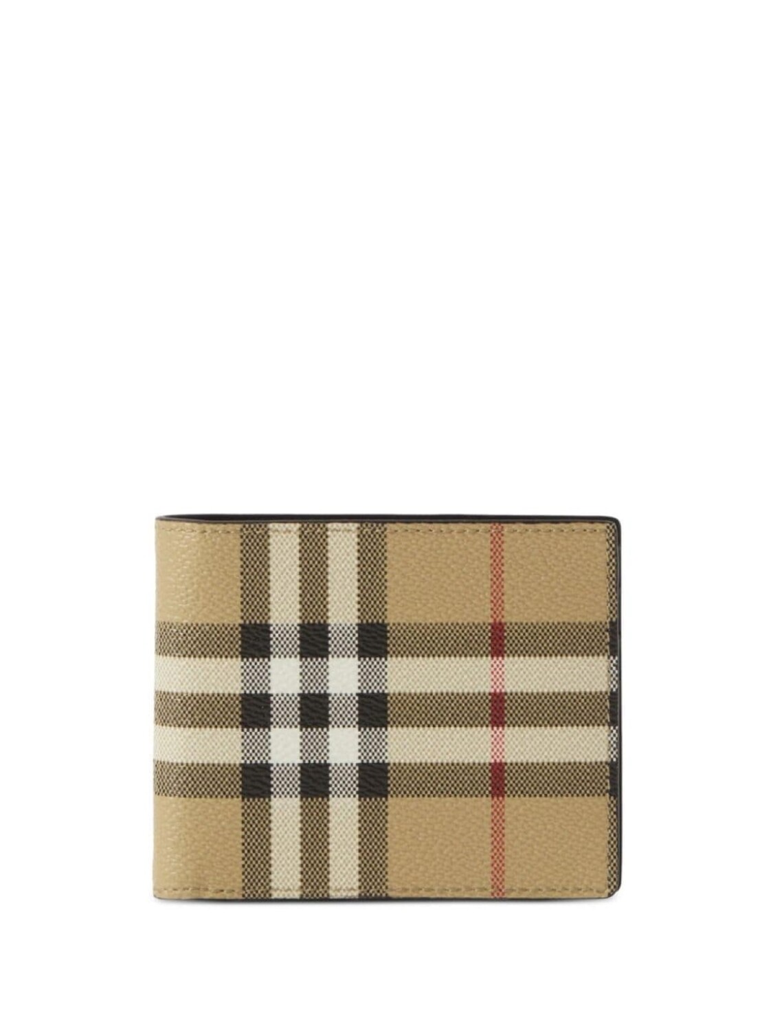 

Burberry бумажник в клетку, коричневый