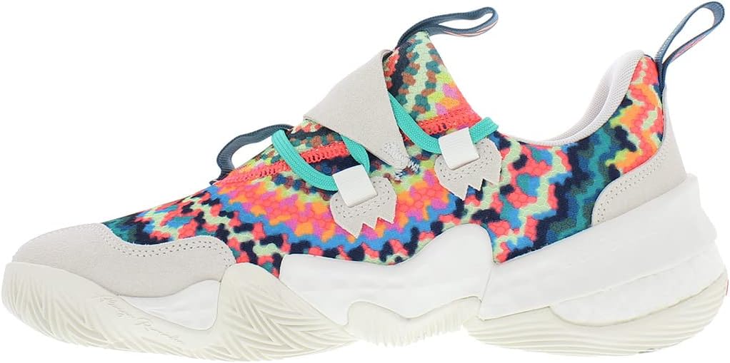 Кроссовки adidas Trae Young 1 для мужчин, белый/мятный — фото 4