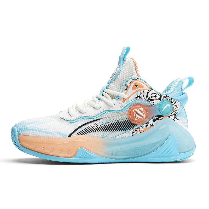 

Баскетбольные кроссовки Basketball Shoes Men Mid-Top K-Bird, белый/фиолетовый