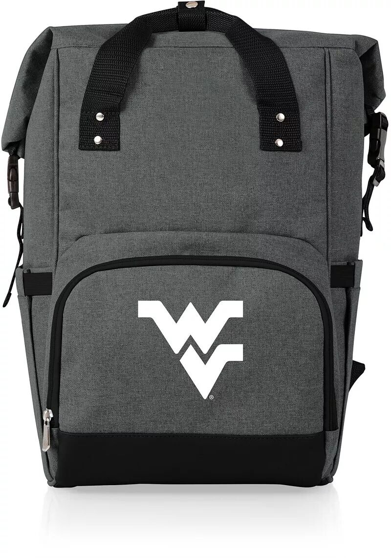 

Рюкзак-холодильник Picnic Time West Virginia Mountaineers с рулонным верхом