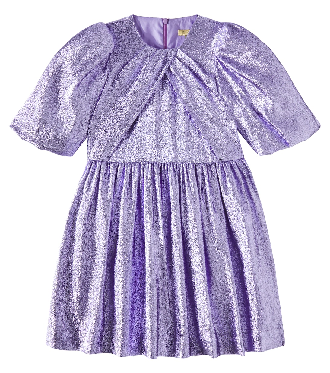 

Платье из органзы Stella McCartney Kids, фиолетовый