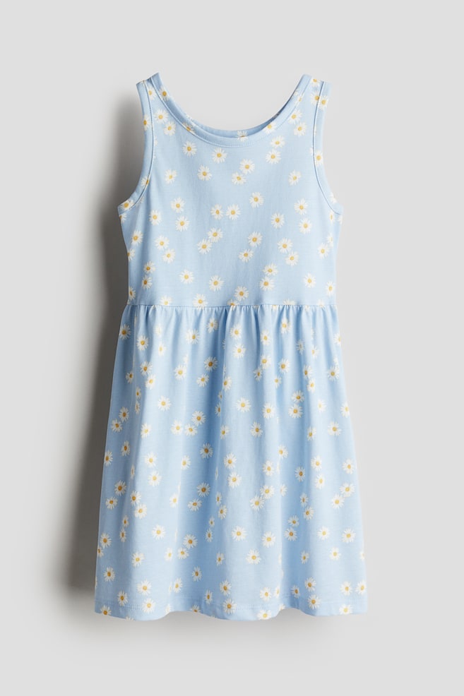 

Платье из хлопка с узором H&M, мультиколор