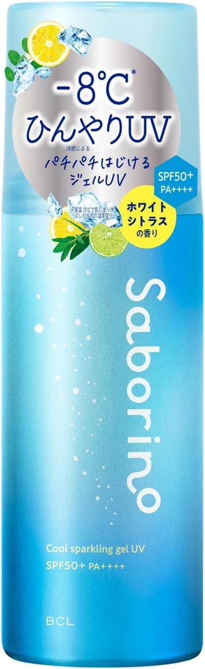 Солнцезащитный спрей Saborino Cooling Spark Gel UV SPF50+ PA++++ 65 г